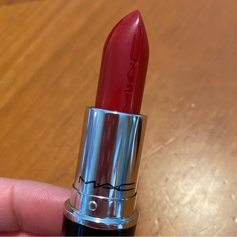 MAC Lustreglass Lipstick Lady Bug
